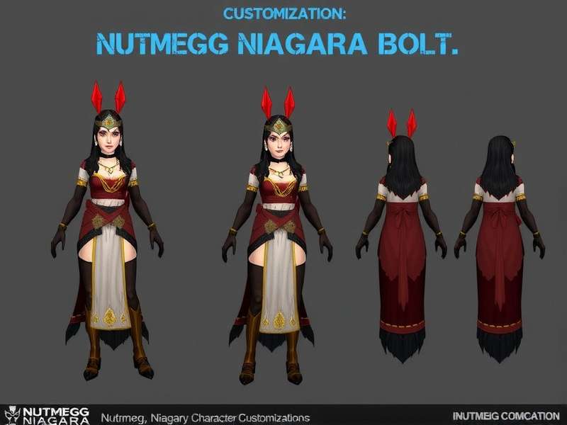 Customize your character in Nutmeg Niagara Bolt Nutmeg Niagara Bolt Character Customization